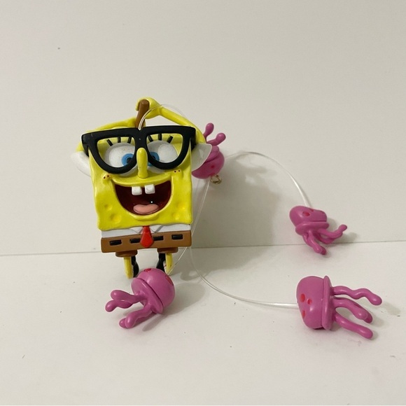 2006 Heirloom Carlton Spongebob Squarepants Jellyfish Christmas Ornament - Picture 11 of 12